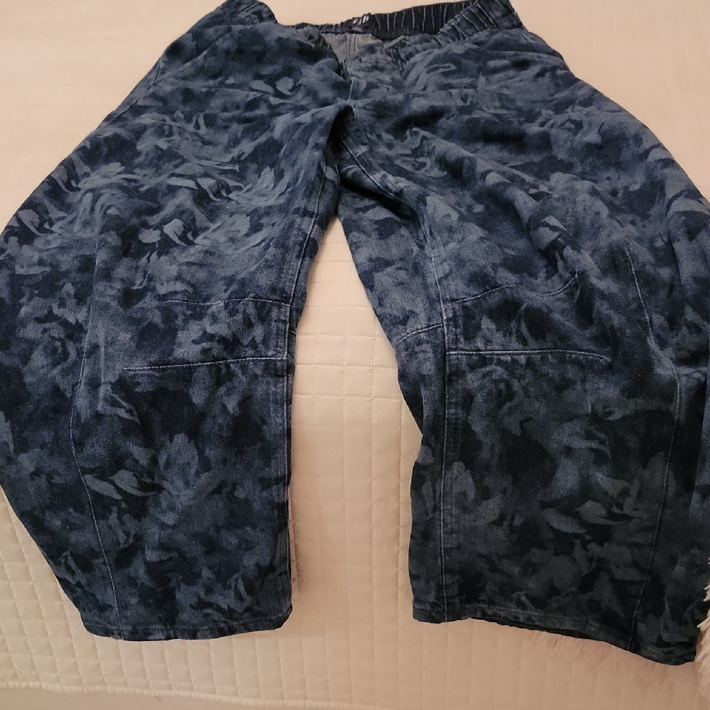 GAP Blue Patterned Women Jeans - Picture 6 of 7